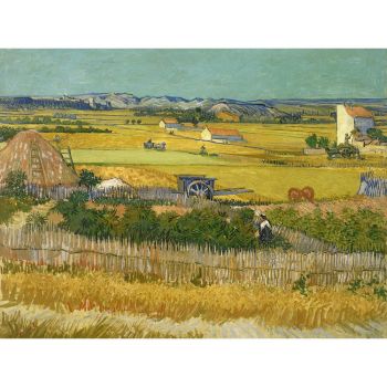 Tablou - reproducere 70x50 cm The Harvest, Vincent van Gogh – Fedkolor