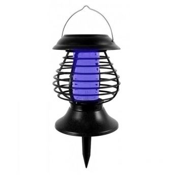 Lampa solara pentru gradina,anti-insecte, tantari, muste,UV, LED, 13x31 cm
