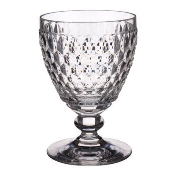 Set 4 pahare de vin alb, Villeroy & Boch, Boston, 230 ml, sticla cristal, transparent