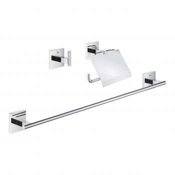Set accesorii Grohe Start Cube Guest 3-in-1 crom