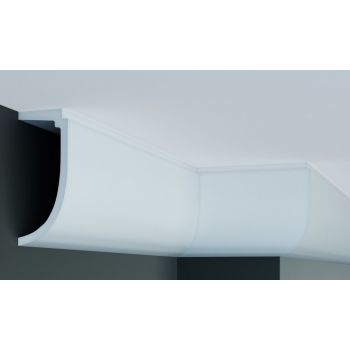 Cornisa decorativa din poliuretan Flexibil P882F - 17x7x200 cm