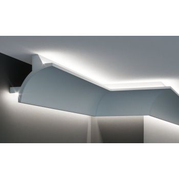 Profil pentru banda LED din poliuretan KF706 - 11.5x11.5x200 cm ieftin