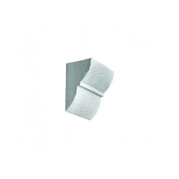Consola decorativa din poliuretan, alb, modern, ED017W - 9x6x10 cm