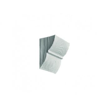 Consola decorativa din poliuretan, alb, rustic, EQ017W - 9x6x10 cm