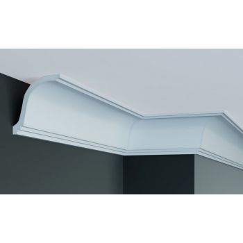 Cornisa decorativa din poliuretan Flexibil P910F - 10.5x8.7x200 cm