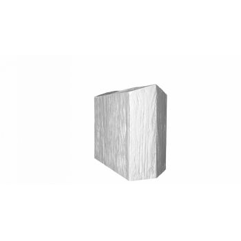 Element de imbinare din poliuretan, alb, modern, E054W - 10x21x21 cm