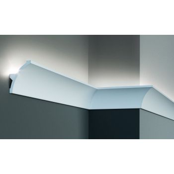 Profil pentru banda LED din poliuretan Flexibil KF702F - 8x6x200 cm ieftin