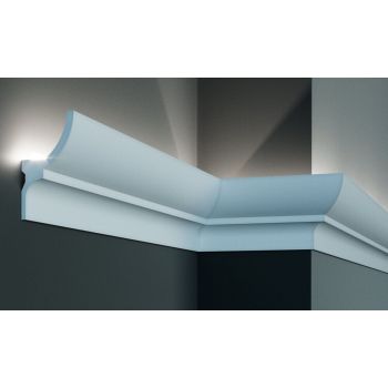 Profil pentru banda LED din poliuretan Flexibil KF714F - 12x6.6x200 cm ieftin