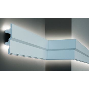 Profil pentru banda LED din poliuretan KF709 - 15x4x200 cm