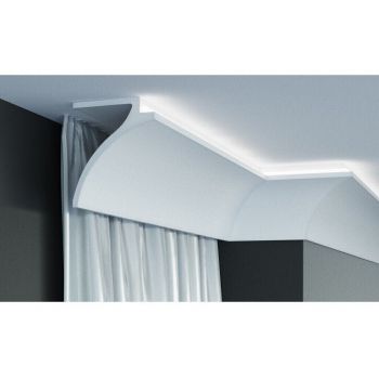 Profil pentru banda LED din poliuretan KF802 - 12x10x200 cm ieftin