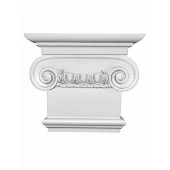 Capitel pilastru din poliuretan PL258R - 18.9x21.4x6.4 cm
