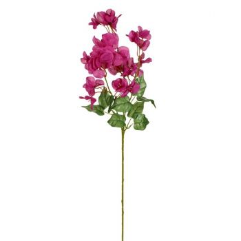 Fir floare artificiala decorativa,plastic,fucsia,74 cm