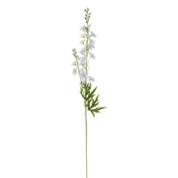 Fir floare decorativa pentru interior si exterior,alb,plastic,84 cm
