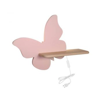 Corp de iluminat pentru copii roz Butterfly – Candellux Lighting