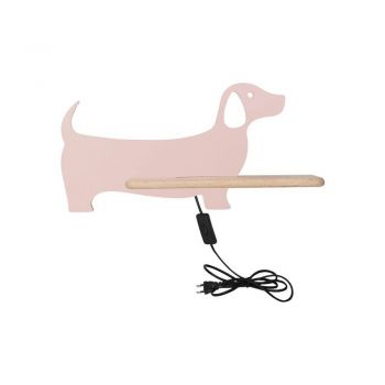 Corp de iluminat pentru copii roz Dog – Candellux Lighting