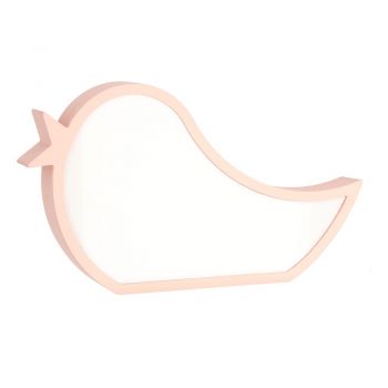 Veioză pentru copii roz Bird – Candellux Lighting