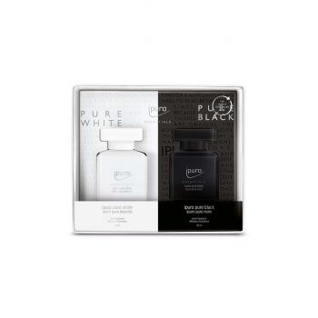 Ipuro kit difuzor de aromă Pure White/Pure Black 2x50 ml 2-pack