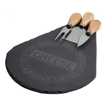 Platou pentru servit brânzeturi cu 3 cuțite - Premier Housewares ieftin