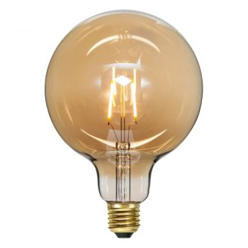 Bec LED/cu filament E27, cu lumină caldă 1 W Vintage Gold – Star Trading ieftin
