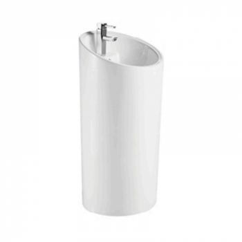 Lavoar freestanding alb 46 cm, rotund, Fluminia Jussac