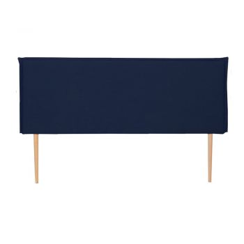 Tăblie de pat albastru-închis tapițată 145x100 cm Edmond – Really Nice Things ieftina