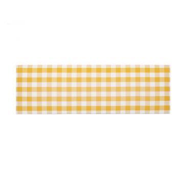 Tăblie de pat galbenă tapițată 145x52 cm Billie – Really Nice Things