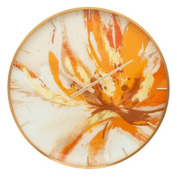 Ceas de perete, Toply, Mauro Ferretti, Ø60 cm, sticla/MDF/metal, multicolor