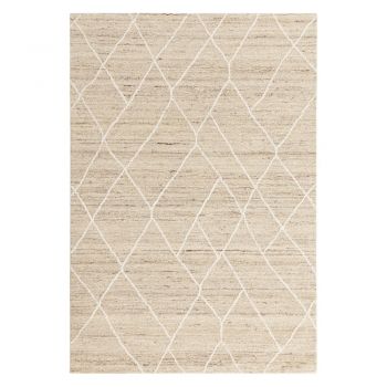 Covor în culoare naturală din lână 120x170 cm Noah – Asiatic Carpets