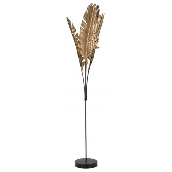 Lampadar, Palm, Mauro Ferretti, 1 x E27, 40W, Ø26 x 174 cm, fier, auriu la reducere