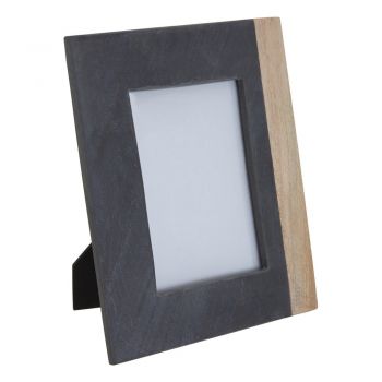 Ramă foto gri din piatră 20x25 cm Kata – Premier Housewares ieftina