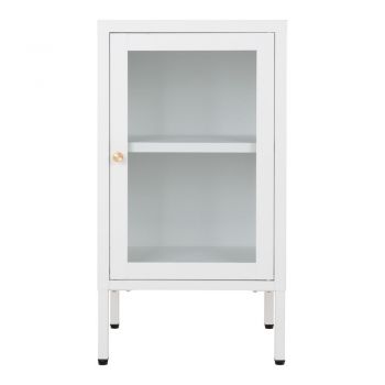 Vitrină albă din metal 38x70 cm Dalby – House Nordic ieftina