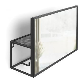 Oglindă de perete 32x20 cm Cubiko – Umbra