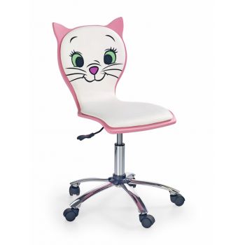 Scaun de birou copii Kitty 2 roz la reducere