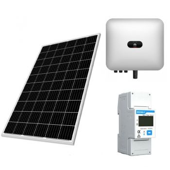 Kit panou solar fotovoltaic Ferroli Ecosole PV 450W monocristalin 6 kW 14x si contor monofazat Huawei DDSU666-H