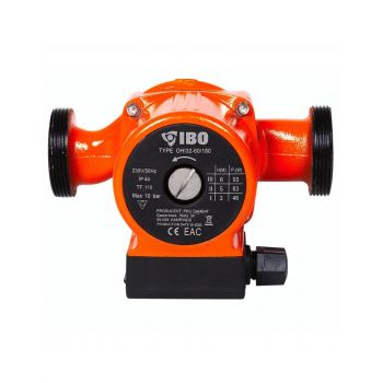 Pompa recirculare IBO OHI 32-60/180 mm, 3 trepte de viteza, 110°C