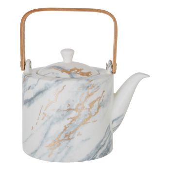 Ceainic alb din porțelan 800 ml Luxe – Premier Housewares