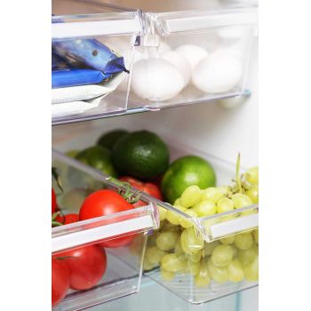 Organizator pentru frigider, Fremont, 964FRM3704, Plastic, Transparent