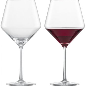 Set 2 pahare vin rosu Zwiesel Glas Pure Burgundy cristal Tritan 692ml