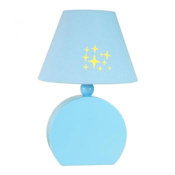 Veioză pentru copii albastră ø 18 cm Ofelia – Candellux Lighting la reducere
