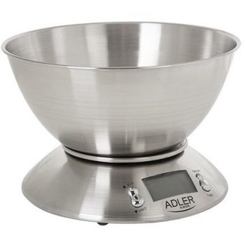 Cantar Bucatarie AD 3134 Electronic Stainless Steel Rotund