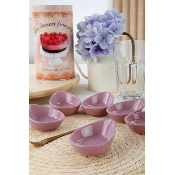 Set boluri pentru sos, Keramika, 275KRM1107, Ceramica, Violet