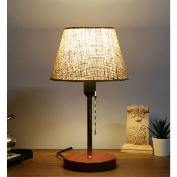 Lampa de masa, Insignio, 780SGN2559, Metal, Crem ieftina