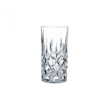 Set 4 pahare din sticlă cristalină Nachtmann Noblesse, 375 ml