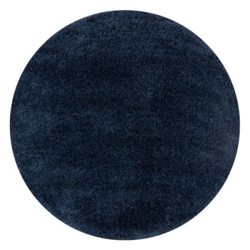 Covor albastru închis rotund ø 133 cm – Flair Rugs