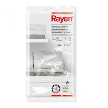 Huse de protecție pentru haine 6 buc. din plastic – Rayen
