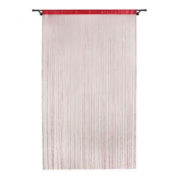 Draperie roșie pentru ușă 100x200 cm String – Mendola Fabrics