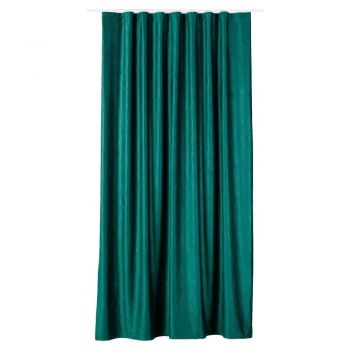Draperie verde din catifea 140x260 cm Roma – Mendola Fabrics ieftina