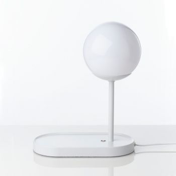 Veioză albă LED (înălțime 33 cm) Pogo – Tomasucci