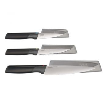 Set de cuțite din oțel inoxidabil 3 buc. Elevate – Joseph Joseph ieftin