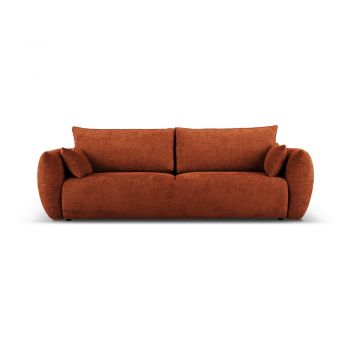 Canapea portocalie 240 cm Matera – Cosmopolitan Design la reducere